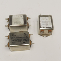 Corcom 10V1 EMO Filter 10A 120/250V 50/60Hz Lot Of 3