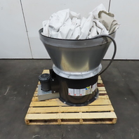 Dayton 3C411 24" Clean Air Tubeaxial Fan .5HP 230/460V 3PH Belt Drive Tested