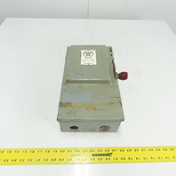 Westinghouse HF362 60A Fusible Heavy Duty Safety Disconnect Switch 600VAC