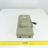 Square D H 362 60A Fusible Heavy Duty Safety Disconnect Switch 600VAC