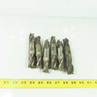Weldon 1" 4-Flute Spiral Square Double Ended End Mill Lot Of 6
