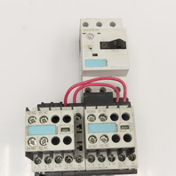 Siemens 3RA1210-0KD15-0AK6 Reversing Combination Starter 600V 5Hp 110/120V Coil
