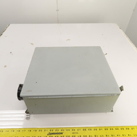 Hoffman A-1614CHS 14" x 16" x 6" Hinged Door Electrical Enclosure W/Backplate