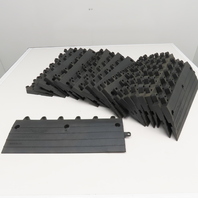 Wearwell Ergo Deck Interlocking Anti Fatigue Floor Mat Male Ramp Edging Lot/23