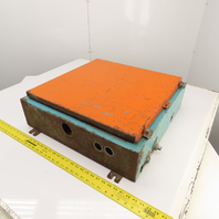 24" x 24" x 6" Steel Wall Mount Hinged Door Electrical Enclosure W/ Backplate