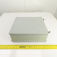 Hoffman A1614CHS 16" x 14" x 6" Electrical Enclosure W/Backplate & Hinged Door