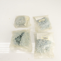 Grainger 5A348G 15' Long Steel Wheel Chock Chain and Anchor Kit Lot Of 4
