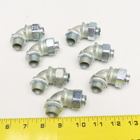 Appleton 1/2" Liquid Tight Flexible Metal Conduit Elbow 90° Lot Of 7