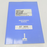 Okuma 4194-E OSP-U100M OSP-U10M MX-V Series Maintenance Manual