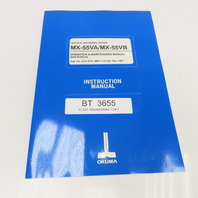 Okuma 4157-E-R2 MX-55VA/MX-55VB Operation & Maintenance Manual