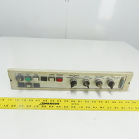 Fidia CNC Machine Operator Control Panel 19" x 3-1/2"