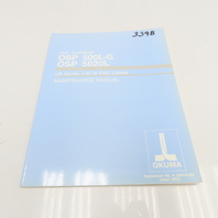 Okuma K2805-E-R4 OSP 500L-G OSP 5020L LB Series LNC 8 Maintenance Manual