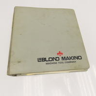 Makino Programming Manual Fanuc System 0M, 6M, 9M, 10M, 11M, 12M, 15M, 16M