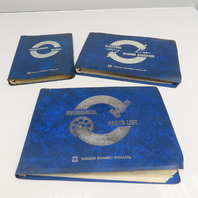 Yamazaki Mazak CAM M-2 Programming Parts List, Electrical Diagram Books Lot Of 3