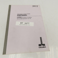 Okuma 3786-E OSP5020L LU Series Maintenance Manual
