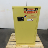 Securall 20 Gallon Flammable Liquid Storage Cabinet 23-1/4" x 18" x 44-1/4"