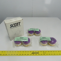 Scott 642-OA-P100 NIOSH Approved Respirator Filter Cartridge Set Lot Of(3 Pairs)