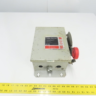 Cutler hammer DH361UDK 30A 3-Pole Heavy Duty Safety Disconnect Switch 600V