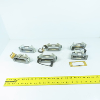 T&B Thomas & Betts PB116 Panel Mount Base 16Pl Socket W/End Locking Lever Lot/6