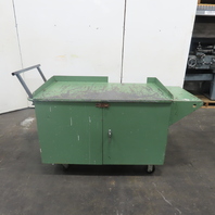Industrial Steel Rolling Utility Parts Stock Work Station Cart 48 x 26x 34"H Top