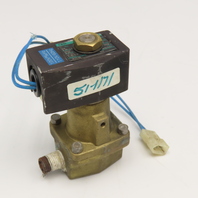 CKD AP11-8A-B4A 1/4" NPT 2 Way Solenoid Valve 100/110V Coil