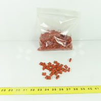 5/8" x 1/4" Orange Silicone Vacuum Pad Lot Of 350+