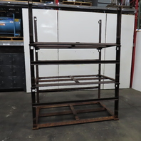 Stackable Material Storage Stack Rack 72" x 39-1/2" Lot Of 3