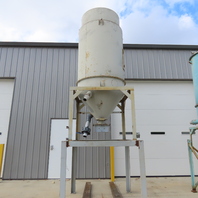 Conair Franklin 1805390800 50" x 96" Granular Material Drying Hopper 15' Tall
