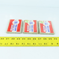 Base-Lock No. 56 F-13 Rubber Type Figure Font Stamps Lot Of 3