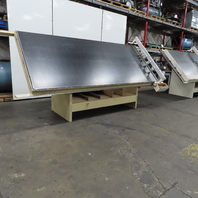 Ritter R200-E/A 5' x 12' Pneumatic Face Frame Assembly Easel 5 Clamp Table