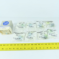 Allen Bradley 800T-N41 SerC Illuminated Green Extended Head Cap Lot Of 8