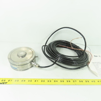 Revere Transducers RLC-D3-28T-10MP1 Compression Disk Load Cell 2.0mV/V 28T Cap.