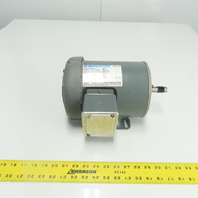 Marathon AVA56T11F5517B 1/2HP AC Electric Motor 3Ph 200V 1140RPM 3.1A