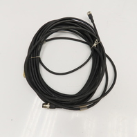 Siemens 6GT2891-0FN10 RS422 Cable Male/Female M12 Circular 10m 30'