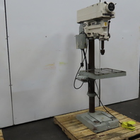 Clausing 2276 20" Floor Model Drill Press 208/230 3Ph W/ Reverse 150-2000RPM