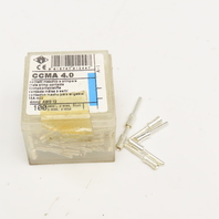 ILME CCMA 4.0 Male Crimp Contact 16A 4mm 12AWG Lot Of 100