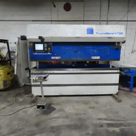 Trumpf TrumaBend V130 143 Ton x 10' Hydraulic Press Brake 460V 3PH CNC Backgauge