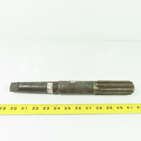 National 1-1/2" Hand Reamer Straight HS 10-Flute 12-1/2" OAL