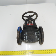 Newco 22F-IB7 A126-B Body Size 4" Gate Valve Class 125 Stem BRS BRZ 200PSI CWP