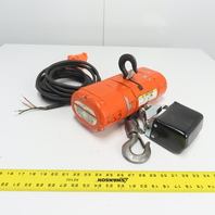 CM Shopstar 1/4 Ton 500LB Electric Chain Hoist 10' Lift 3Ph 380/480V 20-24FPM