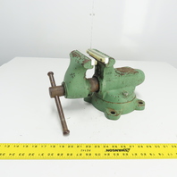 5" x 5-1/2" Open Heavy Duty Swivel Bench Vise