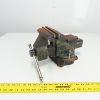 6-1/2" x 6" Open Heavy Duty Swivel Bench Vise