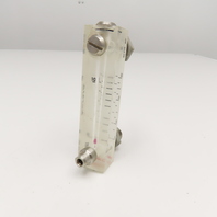 Kytola LH-6EL Flow Meter 0-50SCFH 0-10GPH 1/4"FNPT x 1/2"MNPT