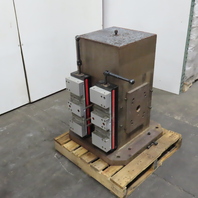 Mid-State 16" Square 4-Sided Workholding Tombstone W/ (2)Chick 5QL1550 Vices