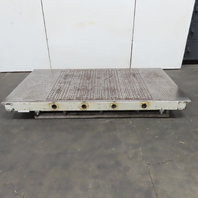 101" x 55" Downdraft Suction Table 59" x 49" Work Area From A Wide Belt Sander