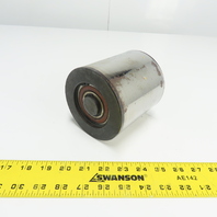 4-1/2" OD x 4-7/8" Wide Chrome Plated Bearing Roller From SCM Belt Sander