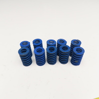3/4" x 1-1/2" Flat Wire Compression Blue Die Spring 2.600 OAL Lot Of 10
