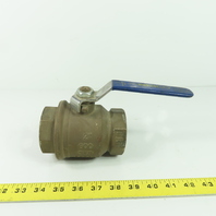 Nibco FP600 2" Brass Ball Valve 600 CWP 150SWP