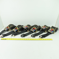 Highland 10' x 2" Retractable Ratchet Tie Down Strap 1100LB (No Hooks) Lot Of 6