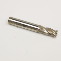3/8" Cobalt 4 Flute Roughing End Mill Cutter 2-1/2"OAL Lot Of 6